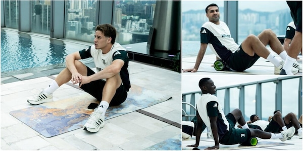 La concentrazione di Yildiz, la spensieratezza di Celik e i sorrisi di Kolo Muani: la Juve si allena a Hong Kong