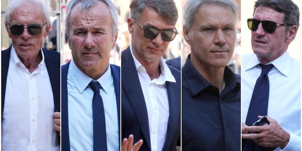 Evani commosso, Maldini, Van Basten, e tutto il mondo del calcio: i vip presenti ai funerali di Franco Baresi