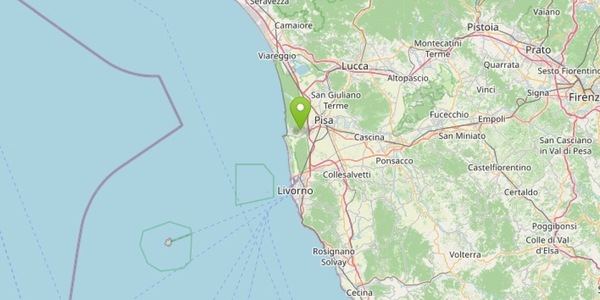 Terremoto magnitudo 4.3 a 7 km da Pisa, gente in strada