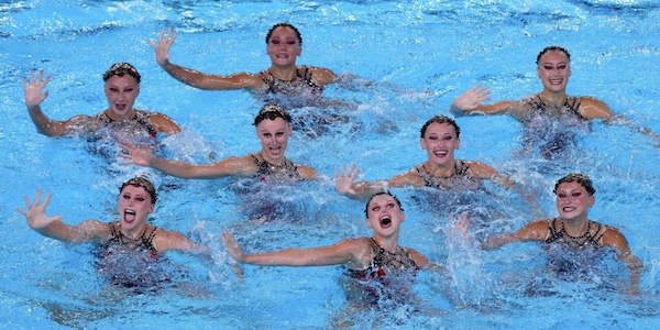 Nuoto artistico, altra medaglia per le azzurre: bronzo nel tecnico a squadre