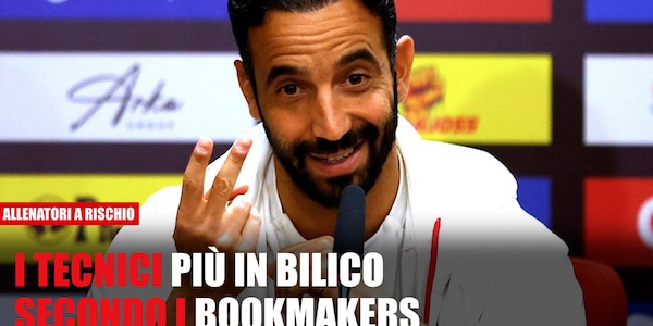 Gli allenatori a rischio esonero secondo i bookmakers