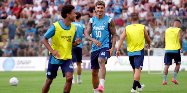Napoli, altro allenamento in Abruzzo