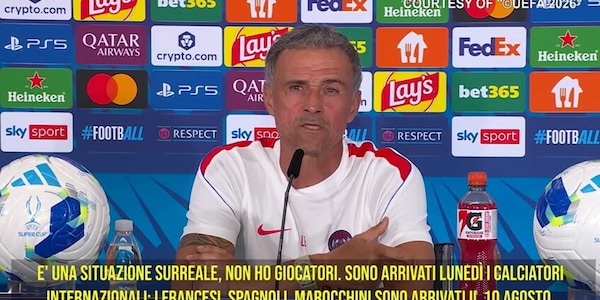 Luis Enrique: "Preparazione surreale ma vogliamo vincere"