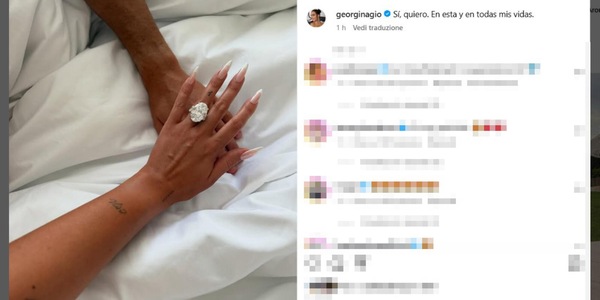 Cristiano Ronaldo e Georgina Rodríguez si sono sposati in Portogallo