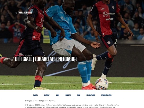 Ufficiale: Lukaku al Fenerbahce