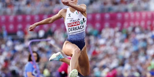Europei atletica: oro Derkach nel salto triplo donne