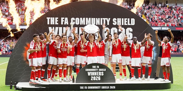 Community Shield all’Arsenal: tris al City di Maresca, a segno anche Calafiori