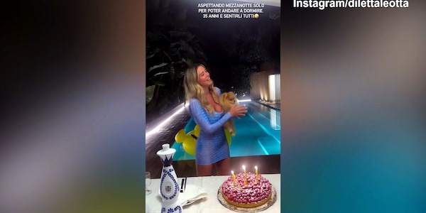 Diletta Leotta festeggia i suoi 35 anni