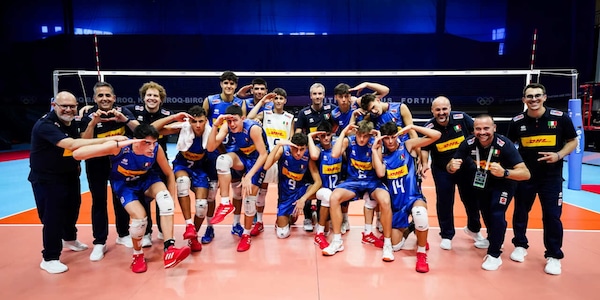 Wevza: l'Italia U. 20 batte in tre set il Portogallo