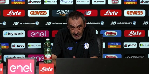Sarri: "Hapoel sorteggio sfortunato, ricordiamoci che si gioca su 180 minuti"