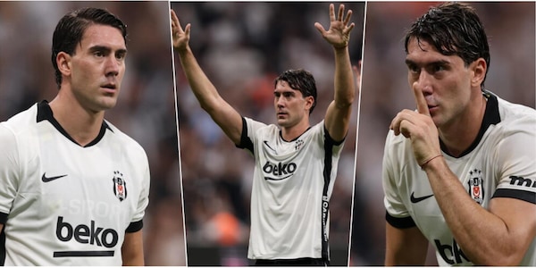 Vlahovic, esordio con il Besiktas e vittoria in Europa League: tutte le foto
