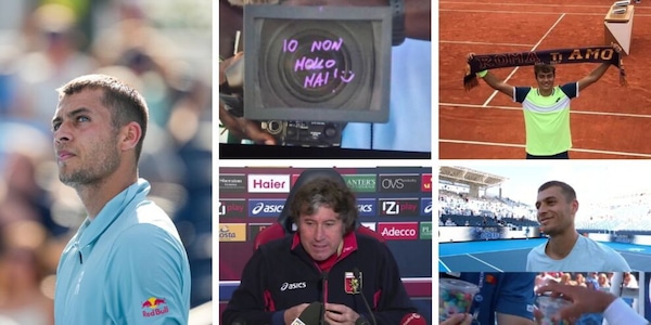 La rimonta con il "laziale" Paul, gli M&M'S, il video di Malesani: lo show di Cobolli fa il giro del mondo