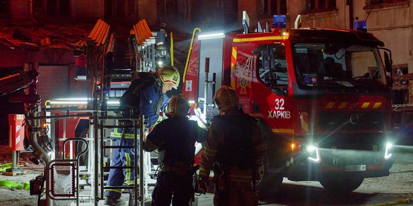 Droni russi su villaggio vicino a Kharkiv, due morti e due feriti