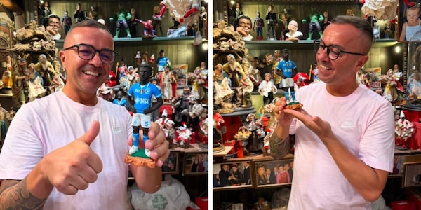 Badiashile anche nel presepe: le nuove statuine del maestro Di Virgilio