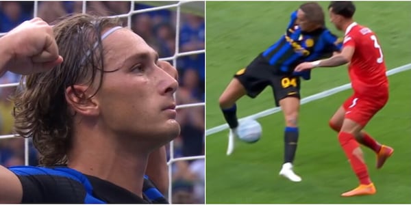 Pio Esposito, magia pazzesca in Inter-Monza: il gol di tacco scatena San Siro