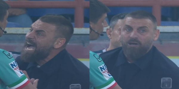 De Rossi furioso dopo il gol di De Bruyne: "Questo è fallo!"