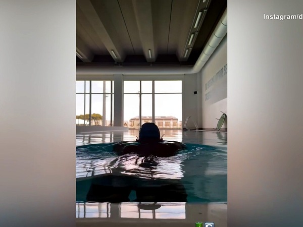 Juventus, giorno di riposo ma Douglas Luiz lavora in piscina