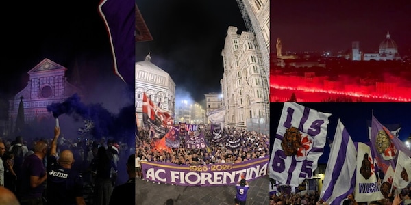 Firenze, che emozione per il Centenario della Viola: le immagini della festa