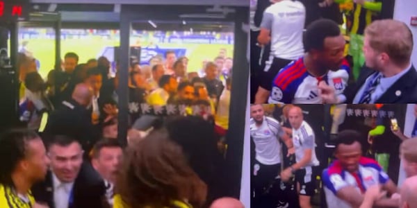 Openda e Guendouzi inferociti: dopo la maxi rissa in campo, il caos tra Lione e Fenerbahce continua nel tunnel
