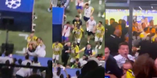 Lione-Fenerbahce finisce in rissa: Guendouzi è una scheggia impazzita