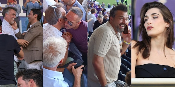 Dall'abbraccio tra Batistuta e Rui Costa a Toni e Ribéry: quante stelle al Franchi per il centenario della Fiorentina