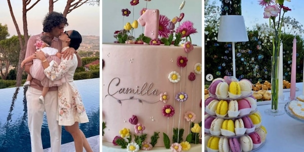Tamberi, le foto del primo compleanno della figlia Camilla: una festa da favola