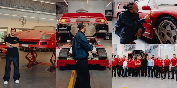 Hamilton realizza il suo sogno: trova una Ferrari F40 abbandonata da 30 anni e la restaura a Maranello!