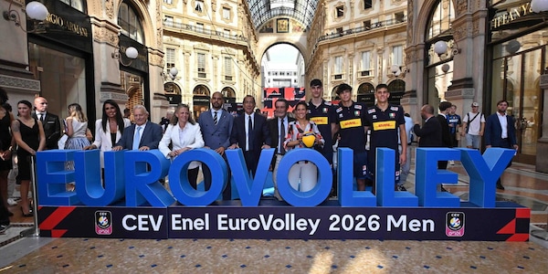EuroVolley 2026: acceso a Milano il Countdown Clock