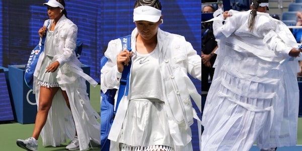 Naomi Osaka, look stavagante agli Us Open. Gli americani: "Rockstar del tennis"