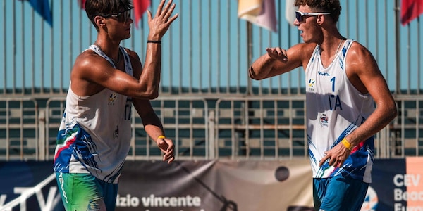 Europei Under 20: bene le coppie italiane nella giornata inaugurale
