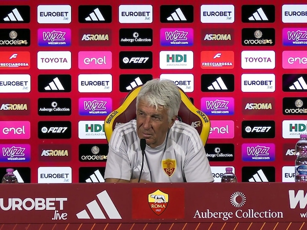 Gasperini su Totti: "Vado a cena con chi voglio"