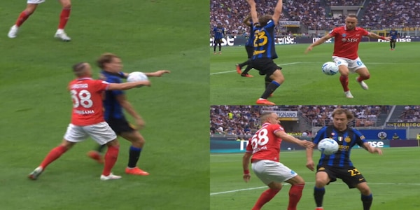 Lobotka tocca con la mano, Barella chiede rigore: Inter furiosa, l'arbitro lascia giocare