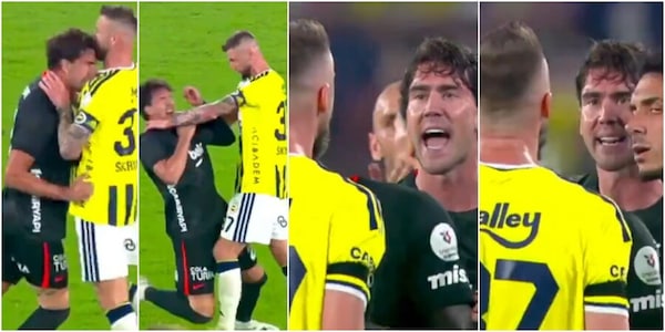 Furiosa rissa un campo tra Vlahovic e Skriniar: volano insulti in italiano e mani in faccia