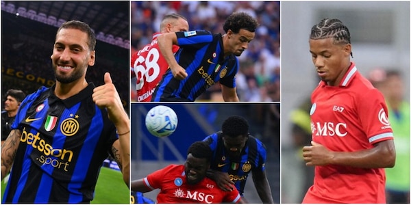 Pagelle Inter-Napoli: Jones e Calhanoglu si fanno sentire, male Neres e Badiashile