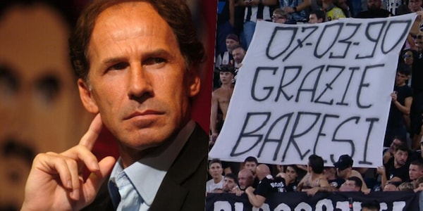 Juve-Milan, l’Allianz Stadium ricorda Baresi: lungo applauso e uno striscione speciale