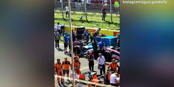 Gp Monza, Agustina osserva da vicino la corsa