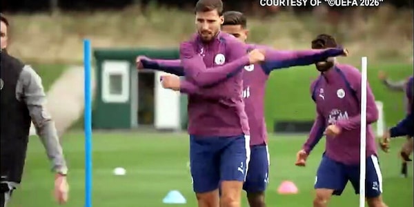 Manchester City, allenamento in musica per Maresca