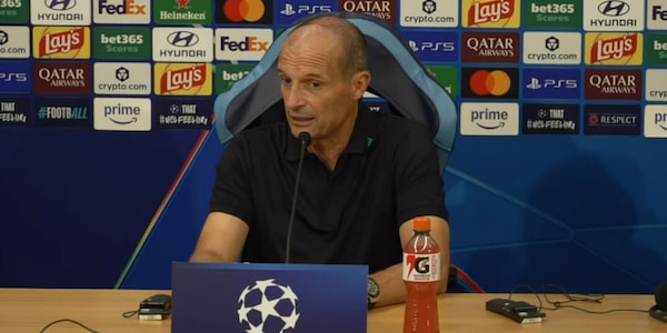 Allegri contro l'Arsenal senza Anguissa: "Neres in dubbio. Il ko contro l'Inter? La Champions dà più adrenalina"