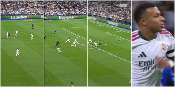 Jones sbaglia, Mbappé no: il Real Madrid non perdona l'Inter al Bernabeu e passa in vantaggio FOTO