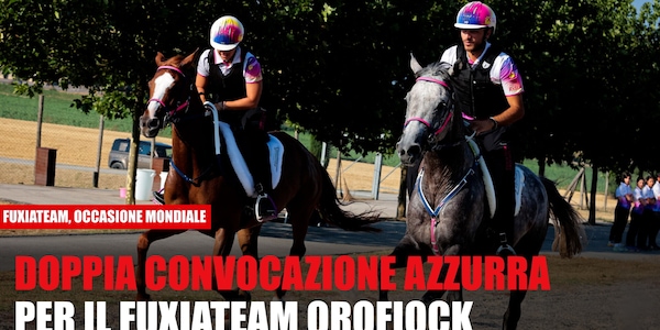 Doppio azzurro al Mondiale per il Fuxiateam Orofiock