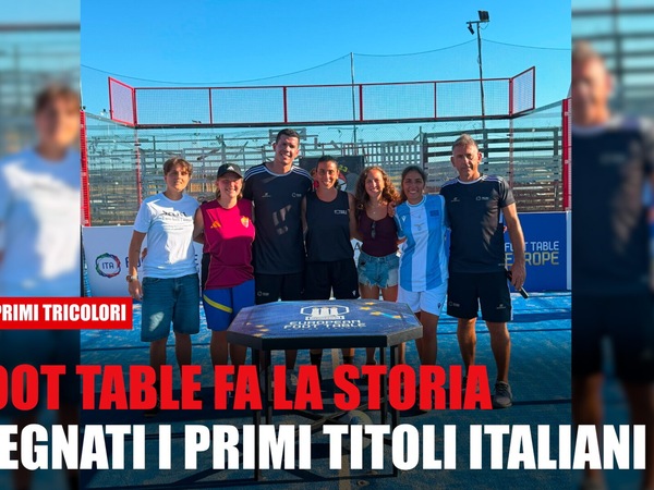 Foot Table, a Roma i primi campioni italiani