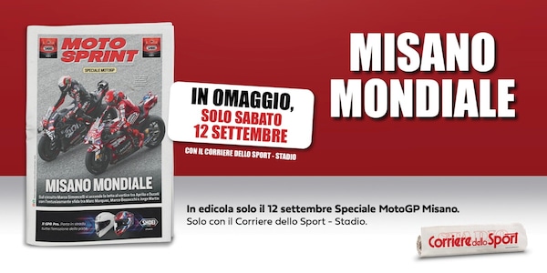 Misano Mondiale, lo Speciale MotoGP in omaggio con Corriere dello Sport-Stadio