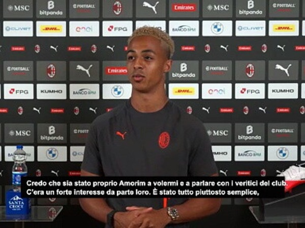 Hutchinson: "Io sostituto di Leao? No, ma voglio impattare come lui"