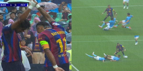 Raphinha inizia la Champions League con un gol meraviglioso: finta incredibile in Barcellona-Feyenoord