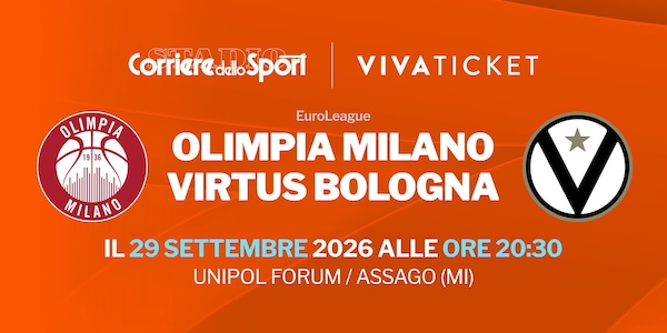Biglietti EUROLEGA - Olimpia Milano vs Virtus Bologna: dove acquistarli e informazioni