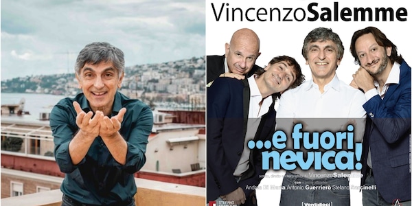 Vincenzo Salemme in '... e fuori nevica!': "Lo spettacolo della mia vita"