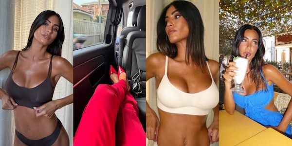 Federica Nargi sensualissima in intimo: gli scatti social mandano in estasi i suoi followers