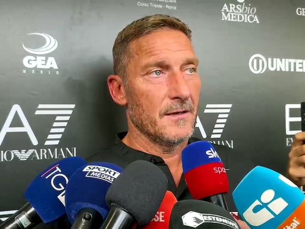 Totti: "La Roma è più avanti di Milan, Juve e Napoli"
