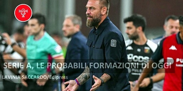 Serie A, le probabili formazioni del sabato
