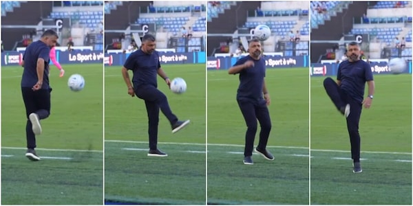 Gattuso non ha perso il tocco: il palleggio spettacolare in Lazio-Milan
